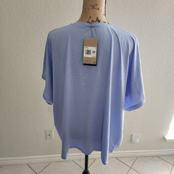 Nike blue breathable active athletic workout shirt plus size 3X NEW!!! - Picture 5 of 8